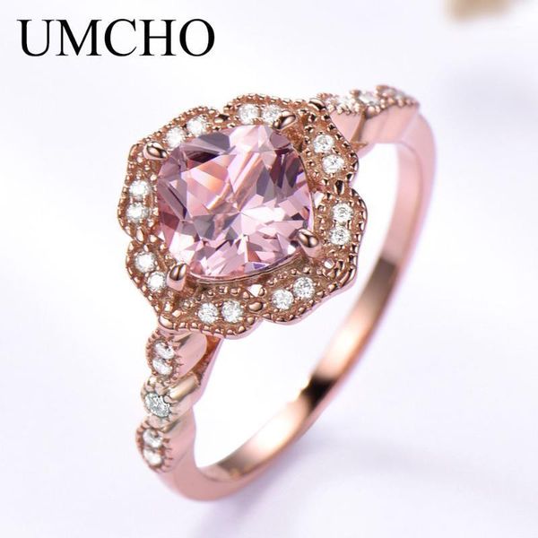 cluster rings umcho created nano morganite 925 sterling silver charm flower for women engagement anniversary gift fine jewelry1, Golden;silver
cluster rings umcho created nano morganite 925 sterling silver charm flower for women engagement anniversary gift fine jewelry1, Golden;silver