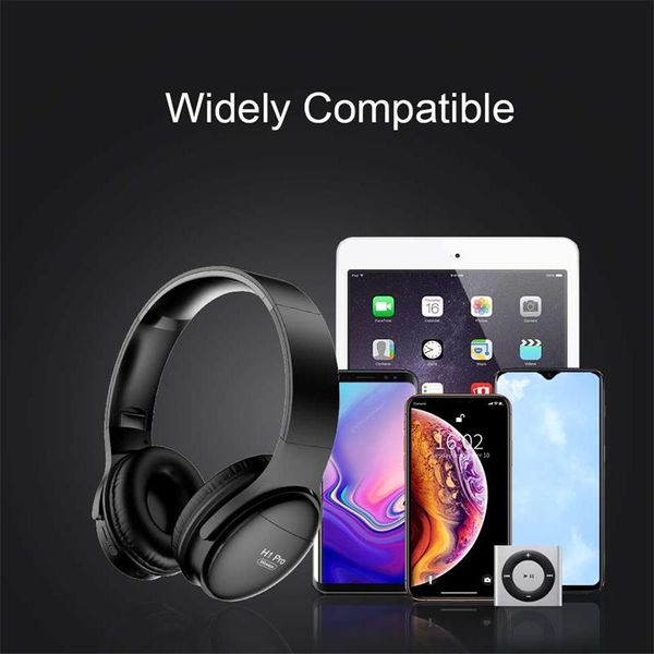 h1 pro bluetooth headphone wireless hifi stereo gaming headset noise canceling with mic port tf card earphone earbud
h1 pro bluetooth headphone wireless hifi stereo gaming headset noise canceling with mic port tf card earphone earbud