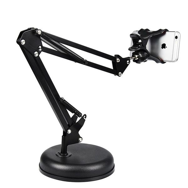 cell phone mounts & holders foldable holder desk bracket mount adjustable heavy duty long arm clamp metal base stable lock on joint
cell phone mounts & holders foldable holder desk bracket mount adjustable heavy duty long arm clamp metal base stable lock on joint