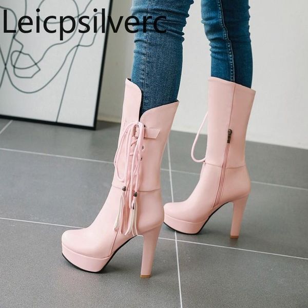 women's boots winter fashion round head zipper high heel middle tube shoes plus size 34-43 height 11.5cm black
women's boots winter fashion round head zipper high heel middle tube shoes plus size 34-43 height 11.5cm black