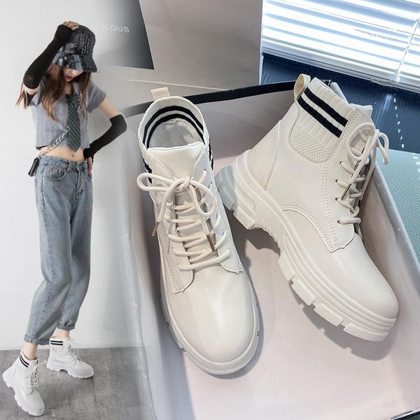 boots ankle for women 2021 autumn motorcycle thick heel platfoankle brm shoes woman slip on round toe fashion, Black
boots ankle for women 2021 autumn motorcycle thick heel platfoankle brm shoes woman slip on round toe fashion, Black