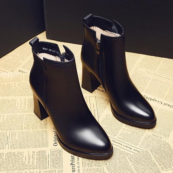 boots women luxury fashion party nightclub dress ankle high heels shoes black ladies genuine leather boot short botas mujer
boots women luxury fashion party nightclub dress ankle high heels shoes black ladies genuine leather boot short botas mujer