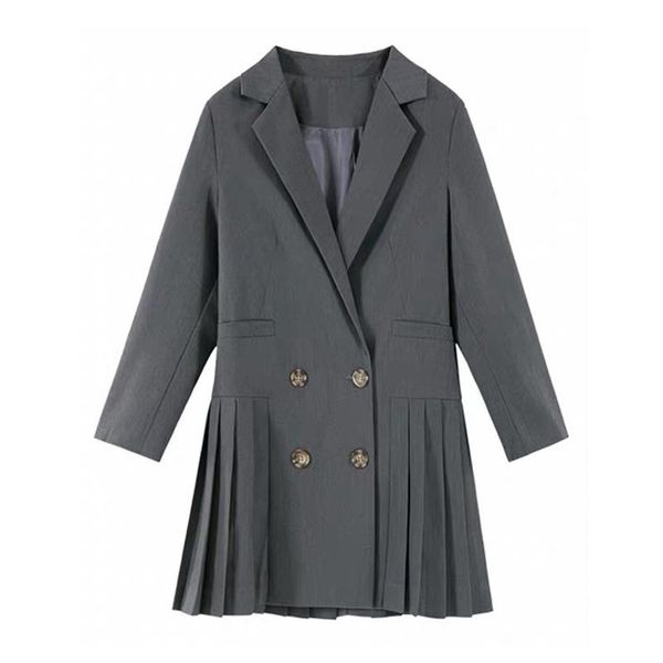 casual dresses perhaps u women gray notch collar solid double breasted long sleeve a-line pleat mini dress d2030, Black;gray
casual dresses perhaps u women gray notch collar solid double breasted long sleeve a-line pleat mini dress d2030, Black;gray
