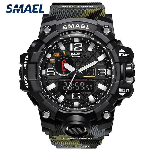 men camo color military sport watch 1545 style male quartz clock men's led digital wristwatches erkek kol saati, Slivery;brown
men camo color military sport watch 1545 style male quartz clock men's led digital wristwatches erkek kol saati, Slivery;brown