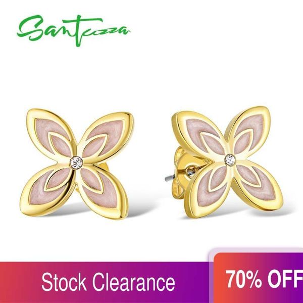 stud santuzza flower earrings for women elegant multi-color sparkling crystals trendy vintage fashion jewelry handmade enamel, Golden;silver
stud santuzza flower earrings for women elegant multi-color sparkling crystals trendy vintage fashion jewelry handmade enamel, Golden;silver
