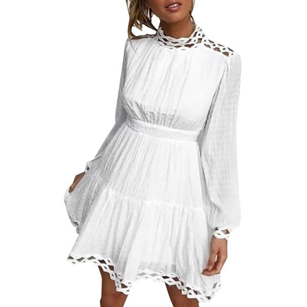 casual dresses women fashion long sleeve hollow out dress solid color for ladies spring/autumn girls wholesale, Black;gray
casual dresses women fashion long sleeve hollow out dress solid color for ladies spring/autumn girls wholesale, Black;gray