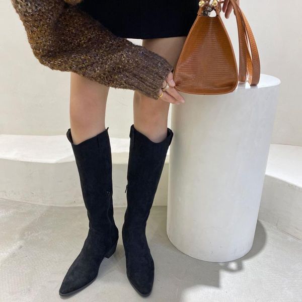 shoes women boots over knee round toe over-the-knee mid calf ladies low cowboy rubber hoof heels rome cotton fabric, Black
shoes women boots over knee round toe over-the-knee mid calf ladies low cowboy rubber hoof heels rome cotton fabric, Black