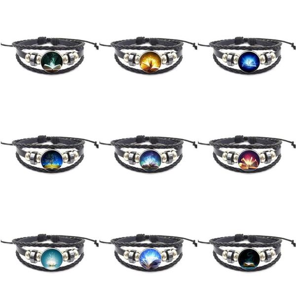 charm bracelets ej glaze for women fairy marine organisms black leather bracelet bangle statement glass cabochon jewelry gift, Golden;silver
charm bracelets ej glaze for women fairy marine organisms black leather bracelet bangle statement glass cabochon jewelry gift, Golden;silver