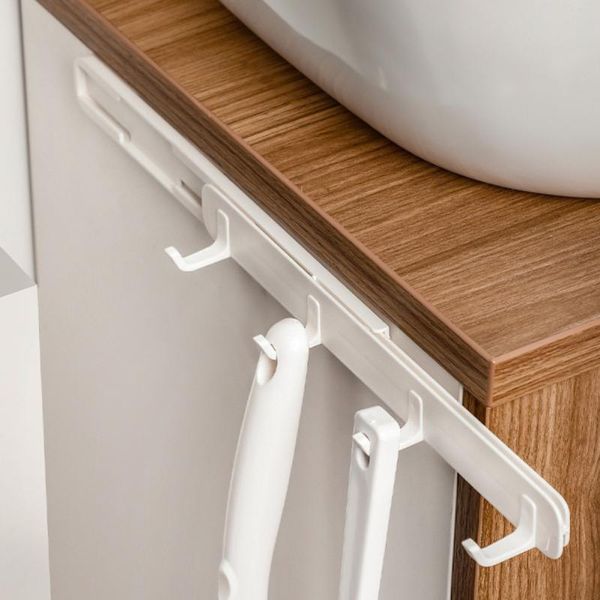 hooks & rails multi-purpose punch-slotted drawable four rows of gap hook kitchen viscose storage racks home
hooks & rails multi-purpose punch-slotted drawable four rows of gap hook kitchen viscose storage racks home