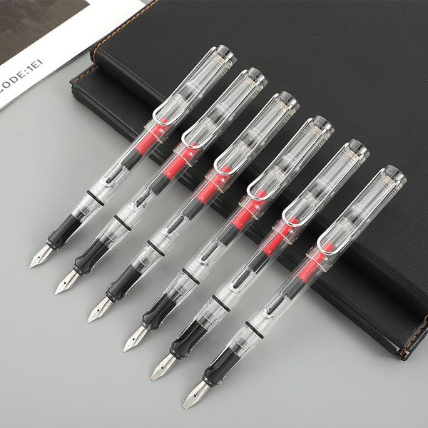 fountain pens transparent luxury quality student office pen school stationery ink for english calligraphy painting art font
fountain pens transparent luxury quality student office pen school stationery ink for english calligraphy painting art font