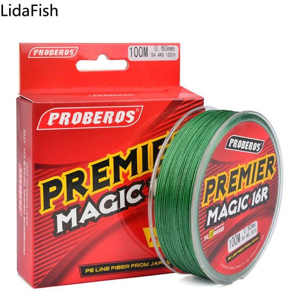 braid line lidafish16 strands 100m multicolour pe braided fishing 20-120lb multifilament accessories
braid line lidafish16 strands 100m multicolour pe braided fishing 20-120lb multifilament accessories