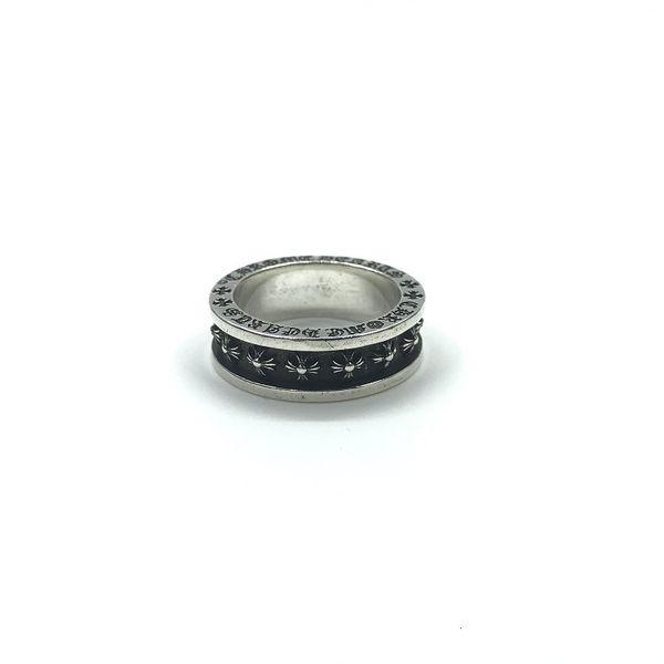delicate ring croquet black circle cross flower make old couple personality letter pair, Silver
delicate ring croquet black circle cross flower make old couple personality letter pair, Silver