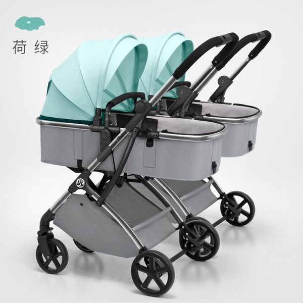 strollers# multi-functional twin stroller lightweight high view can sit lying split folding double children's trolley
strollers# multi-functional twin stroller lightweight high view can sit lying split folding double children's trolley