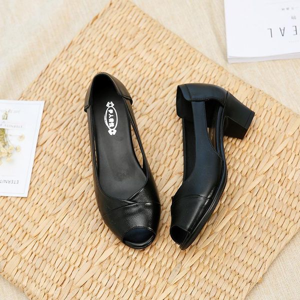 sandals summer genuine leather comfortable ladies mid heel women shoes hollow peep toe square woman black m843
sandals summer genuine leather comfortable ladies mid heel women shoes hollow peep toe square woman black m843
