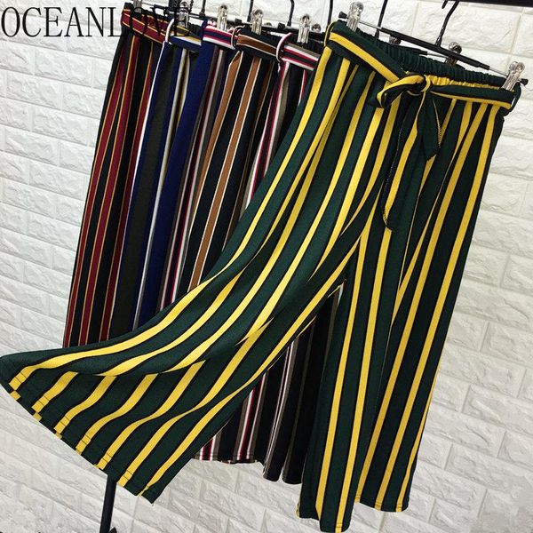 women's pants & capris oceanlove striped bow wide leg women panlled spring summer 2021 chiffon trousers fashion casual ins ropa mujer 1, Black;white
women's pants & capris oceanlove striped bow wide leg women panlled spring summer 2021 chiffon trousers fashion casual ins ropa mujer 1, Black;white