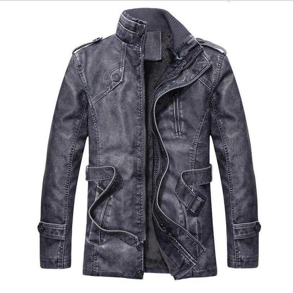 men's jackets men winter leather slim long warm and coats male casual pu wool liner size 4xl d1xv, Black;brown
men's jackets men winter leather slim long warm and coats male casual pu wool liner size 4xl d1xv, Black;brown