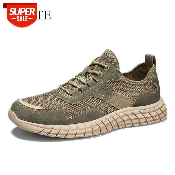 new men's casual sports shoes first layer pig leather breathable high-quality meash sneakers #hf07
new men's casual sports shoes first layer pig leather breathable high-quality meash sneakers #hf07