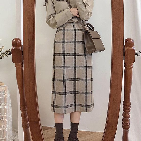 skirts bobokateer spring woolen womens clothing faldas mujer moda 2021 office midi plaid skirt women clothes jupe femme spodnica, Black
skirts bobokateer spring woolen womens clothing faldas mujer moda 2021 office midi plaid skirt women clothes jupe femme spodnica, Black
