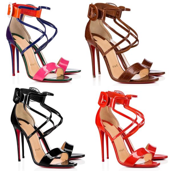 summer multi-colors leather woman sandals lady's wedding dress high heel reds soles shoes with ankles strap cool heels ankle buckle str, Black
summer multi-colors leather woman sandals lady's wedding dress high heel reds soles shoes with ankles strap cool heels ankle buckle str, Black