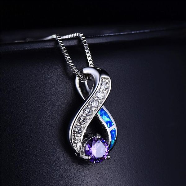 pendant necklaces female 925 sterling silver wedding short necklace boho infinity blue white fire opal for women zircon jewelry
pendant necklaces female 925 sterling silver wedding short necklace boho infinity blue white fire opal for women zircon jewelry