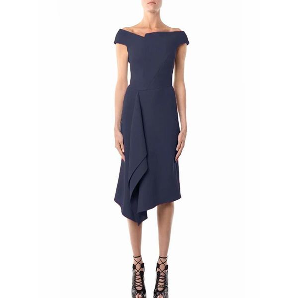 casual dresses princess megan dress 2021 runway slash neck short sleeve solid irregular np0559c, Black;gray
casual dresses princess megan dress 2021 runway slash neck short sleeve solid irregular np0559c, Black;gray