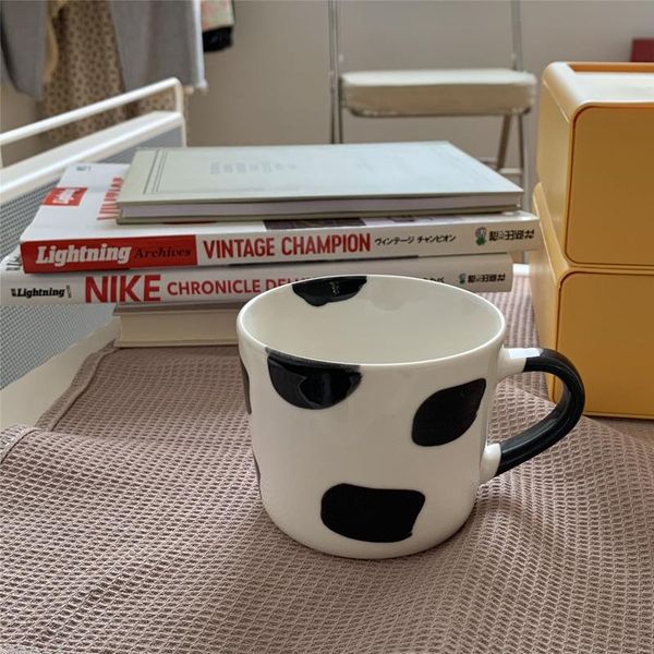 mugs ins white cow ceramic coffee cup breakfast drinking milk tea livingroom mug couple gifts cute creative with handle
mugs ins white cow ceramic coffee cup breakfast drinking milk tea livingroom mug couple gifts cute creative with handle