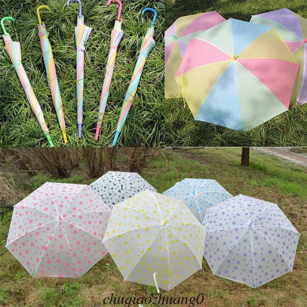 umbrellas est umbrella rainbow dot clear anti-uv parasols protect against wind and rain long-handle color randomly1
umbrellas est umbrella rainbow dot clear anti-uv parasols protect against wind and rain long-handle color randomly1