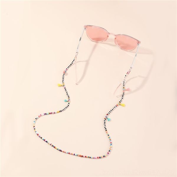 elyg jewelry charm colorful eyeglasses chains tassel rice beads beaded chain women's fashion temperament frame accessories jewelry char
elyg jewelry charm colorful eyeglasses chains tassel rice beads beaded chain women's fashion temperament frame accessories jewelry char