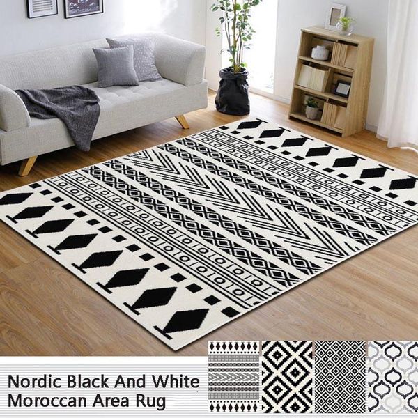 carpets nordic geometric moroccan rug living room black white modern simple home decor sofa coffee table floor mat non-slip
carpets nordic geometric moroccan rug living room black white modern simple home decor sofa coffee table floor mat non-slip