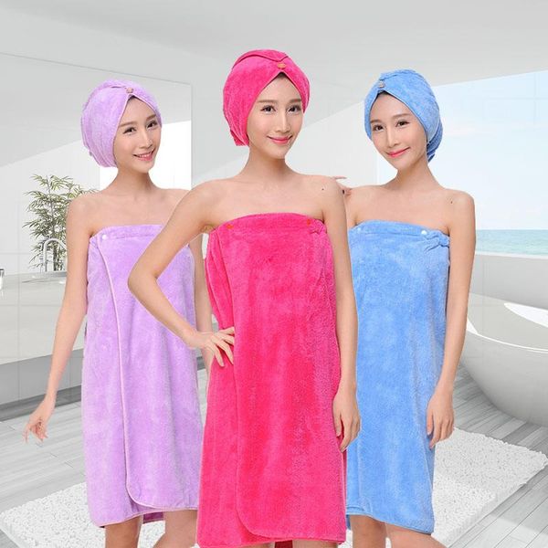 towel 2 pack women bath wrap adjustable button closure bathrobe microfiber with dry hair shower cap
towel 2 pack women bath wrap adjustable button closure bathrobe microfiber with dry hair shower cap