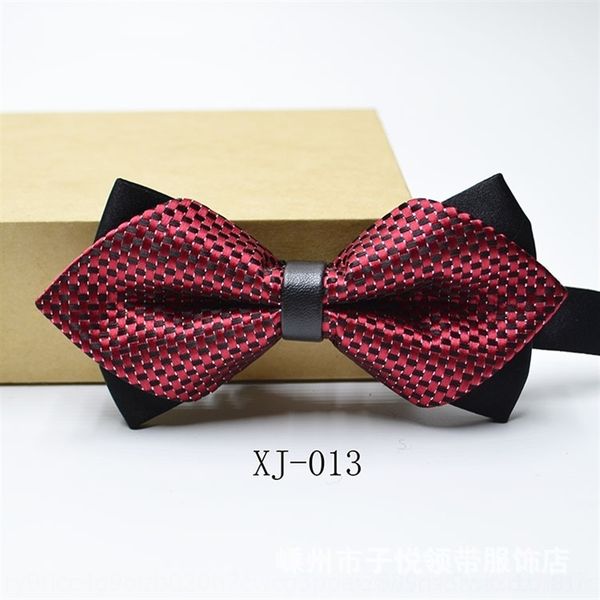 xchs men's butterflywedding butterfly bridegroom wedding pointed double bows korean fashion ties men's business bow tie, Black;gray
xchs men's butterflywedding butterfly bridegroom wedding pointed double bows korean fashion ties men's business bow tie, Black;gray