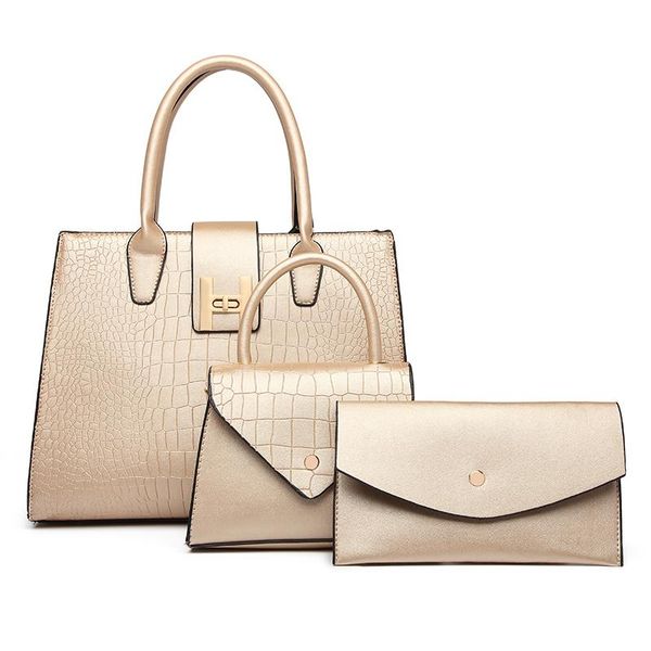 cross body purses and handbags crocodile pu leather 3 pieces large capacity brand handbag luxury designer sac femme
cross body purses and handbags crocodile pu leather 3 pieces large capacity brand handbag luxury designer sac femme