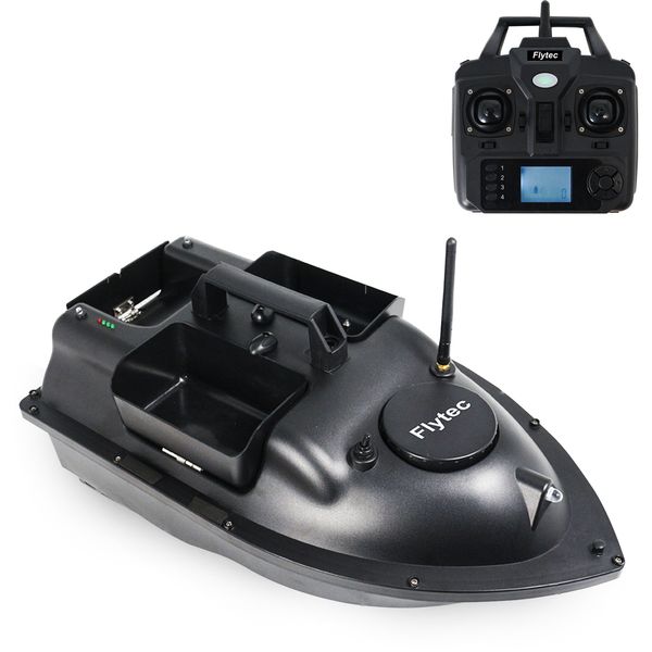 flytec v010 fish bait boat 2kg loading tanks gps fishing boat rc fishing bait boat 500m remote control 3-way baiting rc