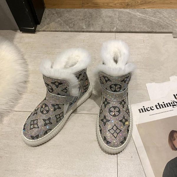 boots winter fashion 2021 personality water drill snow women add fleece cotton shoes fur one comfortable and warm, Black
boots winter fashion 2021 personality water drill snow women add fleece cotton shoes fur one comfortable and warm, Black
