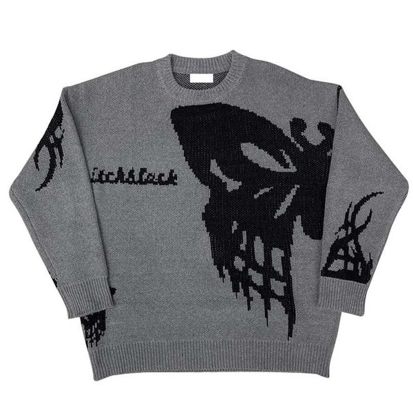 harajuku women sweater butterfly jacquard o neck loose pullover for men fashion hip hop streetwear couples jumper 211103, White;black
harajuku women sweater butterfly jacquard o neck loose pullover for men fashion hip hop streetwear couples jumper 211103, White;black