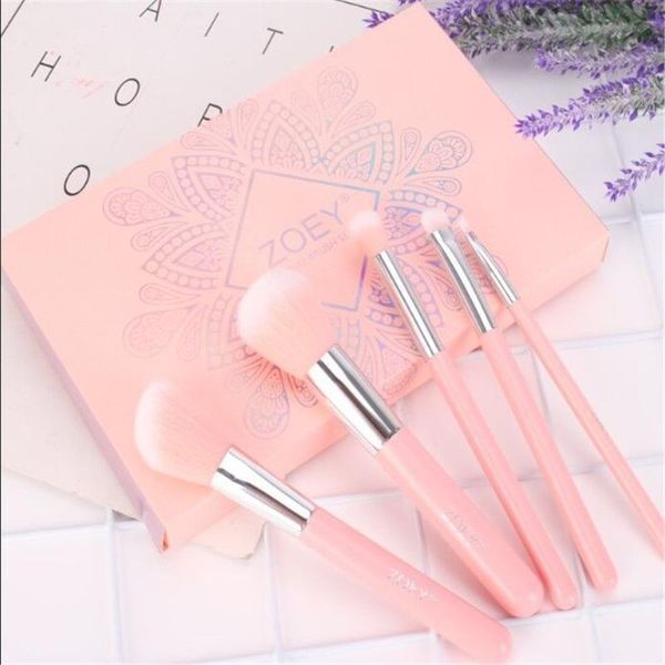 5pcs makeup brush set compact portable girl series full loose powder eye shadow blush eyebrow beauty tools cosmetic bags & cases
5pcs makeup brush set compact portable girl series full loose powder eye shadow blush eyebrow beauty tools cosmetic bags & cases
