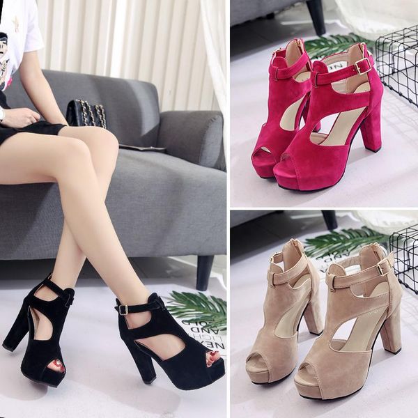 sandals size35-43 women high heels design cross strap bandage summer shoes lady party square ankle flock sandal, Black
sandals size35-43 women high heels design cross strap bandage summer shoes lady party square ankle flock sandal, Black