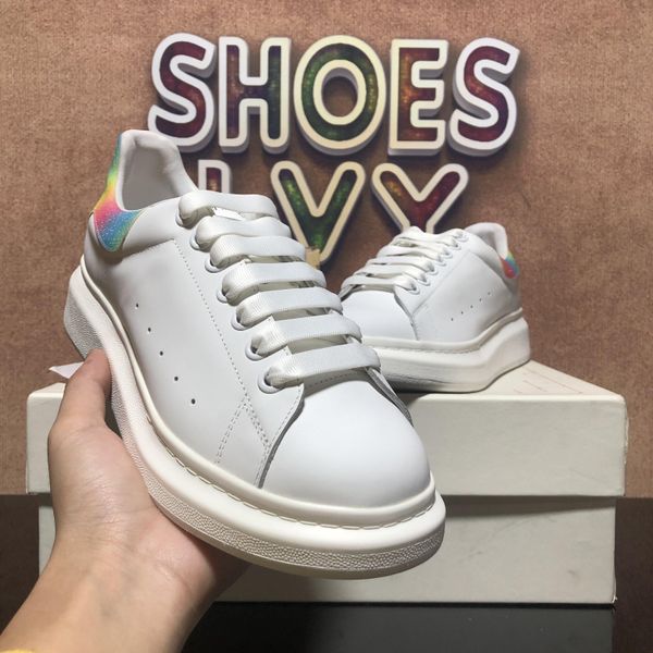 men women designers shoes 3m reflective genuine leather sneakers fashion womens velet outdoor platform trainer sneeakers with box size 36-45, Black
men women designers shoes 3m reflective genuine leather sneakers fashion womens velet outdoor platform trainer sneeakers with box size 36-45, Black