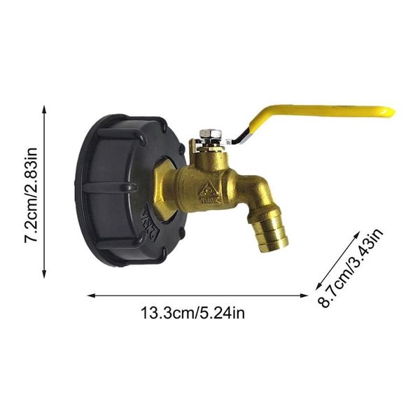 watering equipments for 600/1000 l ibc tank faucet tap connector part s60x6 3/4 inch outlet
watering equipments for 600/1000 l ibc tank faucet tap connector part s60x6 3/4 inch outlet