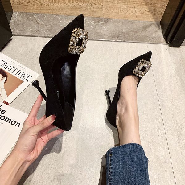 Fashion Women Pumps 2021 New Transparent Crystal High Heels Sexy Pointed Toe Slip-on Wedding Party Shoes for Lady Plus Size 42, Red 6.5cm
Fashion Women Pumps 2021 New Transparent Crystal High Heels Sexy Pointed Toe Slip-on Wedding Party Shoes for Lady Plus Size 42, Red 6.5cm