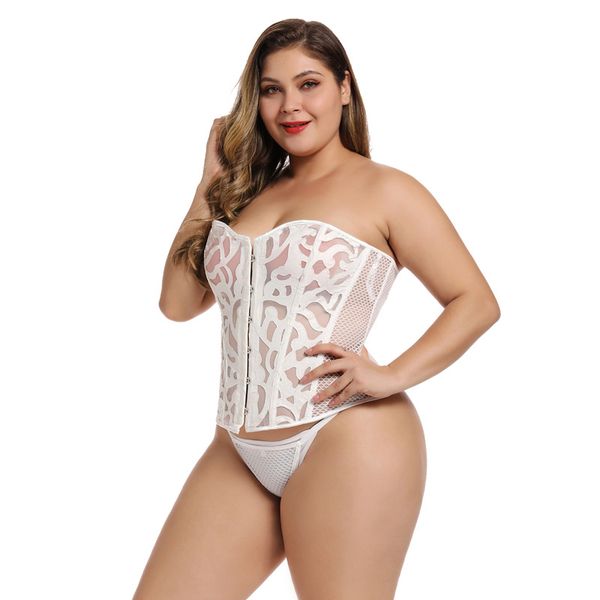 plus size waist trainer steampunk corset mesh white bridal corsets slimming bustiers tummy transparent lingerie lace up body shapewear 2021
plus size waist trainer steampunk corset mesh white bridal corsets slimming bustiers tummy transparent lingerie lace up body shapewear 2021