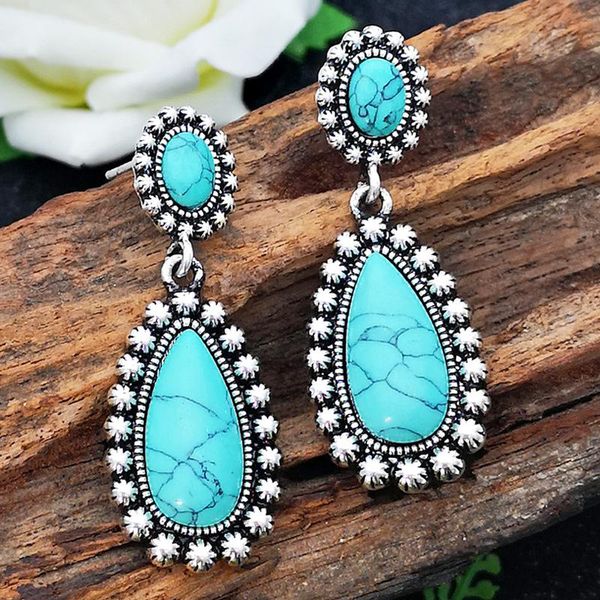 dangle & chandelier boho blue teardrop stone earrings for women tribal square carved metal navy beads ethnic tribe jewelry, Silver
dangle & chandelier boho blue teardrop stone earrings for women tribal square carved metal navy beads ethnic tribe jewelry, Silver