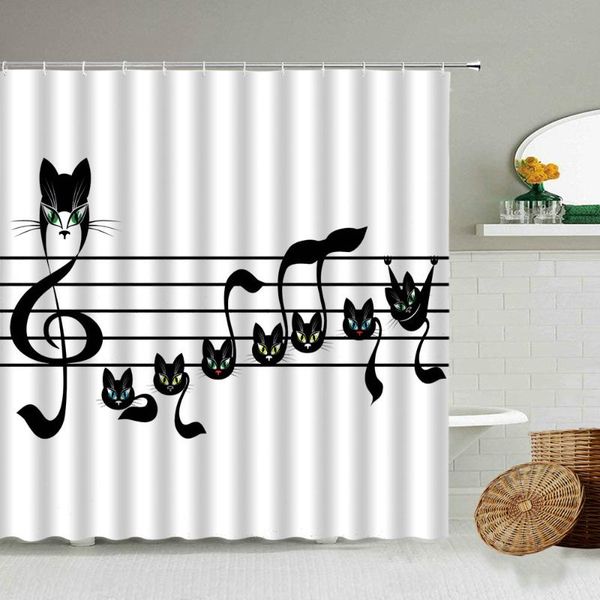 shower curtains music note cat curtain piano sheet white background modern simple bathroom waterproof polyester screen home decoration
shower curtains music note cat curtain piano sheet white background modern simple bathroom waterproof polyester screen home decoration