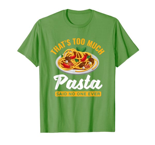 pasta dish shirt for pasta night, White;black