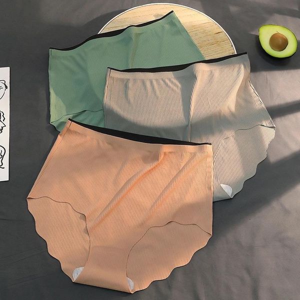 women's panties 2 pcs/set women seamless cotton underwear girls briefs soft comfortable silk female high-rise knickers plus size, Black;pink
women's panties 2 pcs/set women seamless cotton underwear girls briefs soft comfortable silk female high-rise knickers plus size, Black;pink