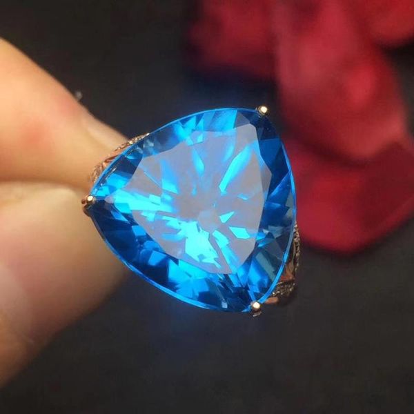 cluster rings z ring fine jewelry real 18 k rose gold au750 jewellery 100% natural blue gemstone female for women, Golden;silver
cluster rings z ring fine jewelry real 18 k rose gold au750 jewellery 100% natural blue gemstone female for women, Golden;silver