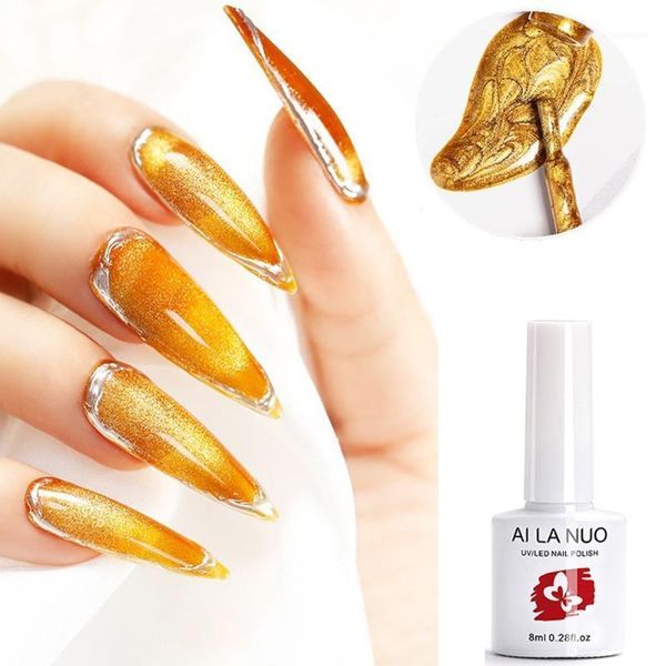 cat eye gel nail polish 8/15ml silver snowlight magnetic soak off uv semi-transparent varnish art design1
cat eye gel nail polish 8/15ml silver snowlight magnetic soak off uv semi-transparent varnish art design1