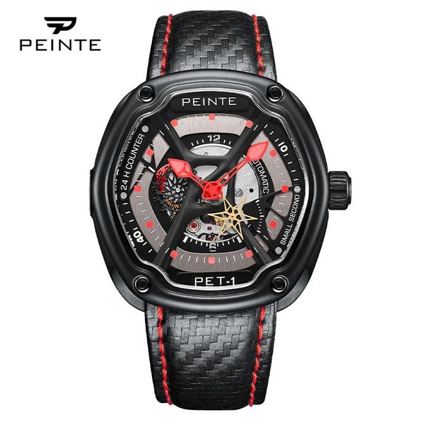 wristwatches peinte watch men's hollow mechanical male physiology chad sports miller brand wine barrel fashion men 2021, Slivery;brown
wristwatches peinte watch men's hollow mechanical male physiology chad sports miller brand wine barrel fashion men 2021, Slivery;brown
