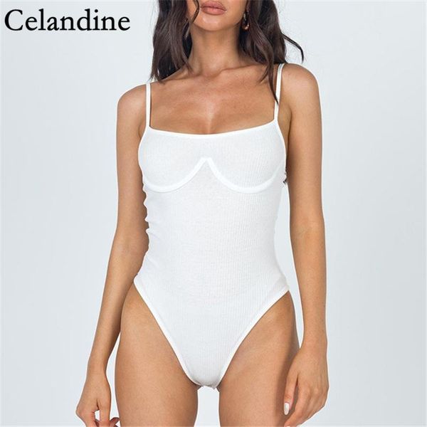 women's jumpsuits & rompers celandine spring autumn white sleeveless backless ribbed knitted bodysuit women casual spaghetti strap body, Black;white
women's jumpsuits & rompers celandine spring autumn white sleeveless backless ribbed knitted bodysuit women casual spaghetti strap body, Black;white