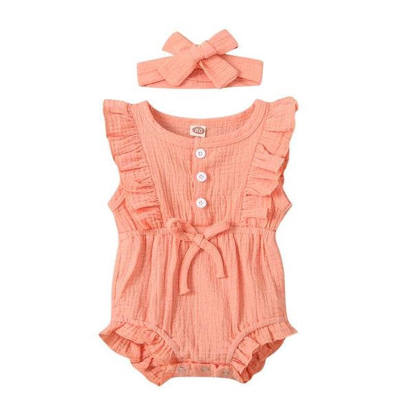 clothing sets baby summer suit sweet solid color sleeveless ruffled button jumpsuit + headband set simple fashion girl child clothes#m, White
clothing sets baby summer suit sweet solid color sleeveless ruffled button jumpsuit + headband set simple fashion girl child clothes#m, White